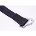 thumbnail image 2 of Hanging Black Nylon Straps with Metal Carabiners, Set of 2, 2 of 6