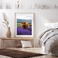 thumbnail image 6 of Diamond Art Kits for Adults - 5d Brown Bovines Lavender Field Scene Diamond Painting for Adults, Diamond Art for Adults Beginners, Diamond Painting Kits for Adults for Home Wall Decor, 6 of 7