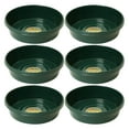 thumbnail image 1 of Little Giant 3 Gallon Flat Farm Livestock Feed Utility Pan, Green (6 Pack), 1 of 6