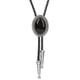 thumbnail image 5 of 2x Bolo Tie Necklace Western Necktie Shirt Chain Neck Rope Navy Yuyangstore Corbata Bolo para Hombre, 5 of 8