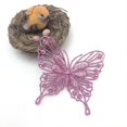 thumbnail image 2 of EIMELI Simulation Butterfly Christmas Plastic Decoration Accessories Layer Gold Powder Glitter New Artificial Flower Xmas Tree, 2 of 10