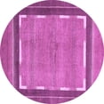 thumbnail image 1 of Ahgly Company Indoor Round Abstract Purple Modern Area Rugs, 7' Round, 1 of 4
