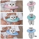 thumbnail image 4 of Collar de cono para gatos Deja de lamer Collar de recuperación de cuello con nervaduras ajustables Abanopi Collar, 4 of 7