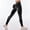 Black, variant on Naittoop Jeggings for Women Belly Control V Back High Waisted Stretchy Jeans Scrunch Butt Lifting Leggings Skinny Yoga Pants