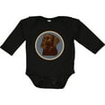 thumbnail image 3 of Inktastic Labrador Retriever Chocolate Lab Dog Boys or Girls Long Sleeve Baby Bodysuit, 3 of 5