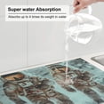 thumbnail image 5 of Yiaed Astronauts On Lunar Mission Print Highly Absorbent Microfiber Kitchen Counter Mat, Dish Drying Pad for Dishes, Utensils, Pots and Pans, Large 18" x 24", 5 of 7