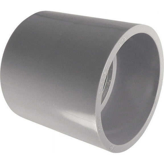Cantex Conduit Fitting Coupling, 3 in, Coupling, PVC, Plain 6141630