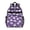 Unicorn and Rainbow Purple Pattern-1, variant on Unicorn and Rainbow Purple Pattern Cute School Backpack Bag for School with Padded Back and Adjustable Shoulder Straps 15.25"x11.5"x5.25"