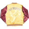 thumbnail image 2 of Big Boy Bethune-Cookman Wildcats S4 Womens Sequins Satin Jacket [Gold - M], 2 of 3