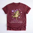 thumbnail image 3 of Christian Frog Shirt, Jesus Thinks I'm A Delight, Christian Mom Gift, Funny Christian Tee, Faith Humor Shirt, 3 of 4