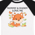 thumbnail image 4 of Inktastic Mommy and Daddy Love Me- Little Fox Boys or Girls Toddler T-Shirt, 4 of 5