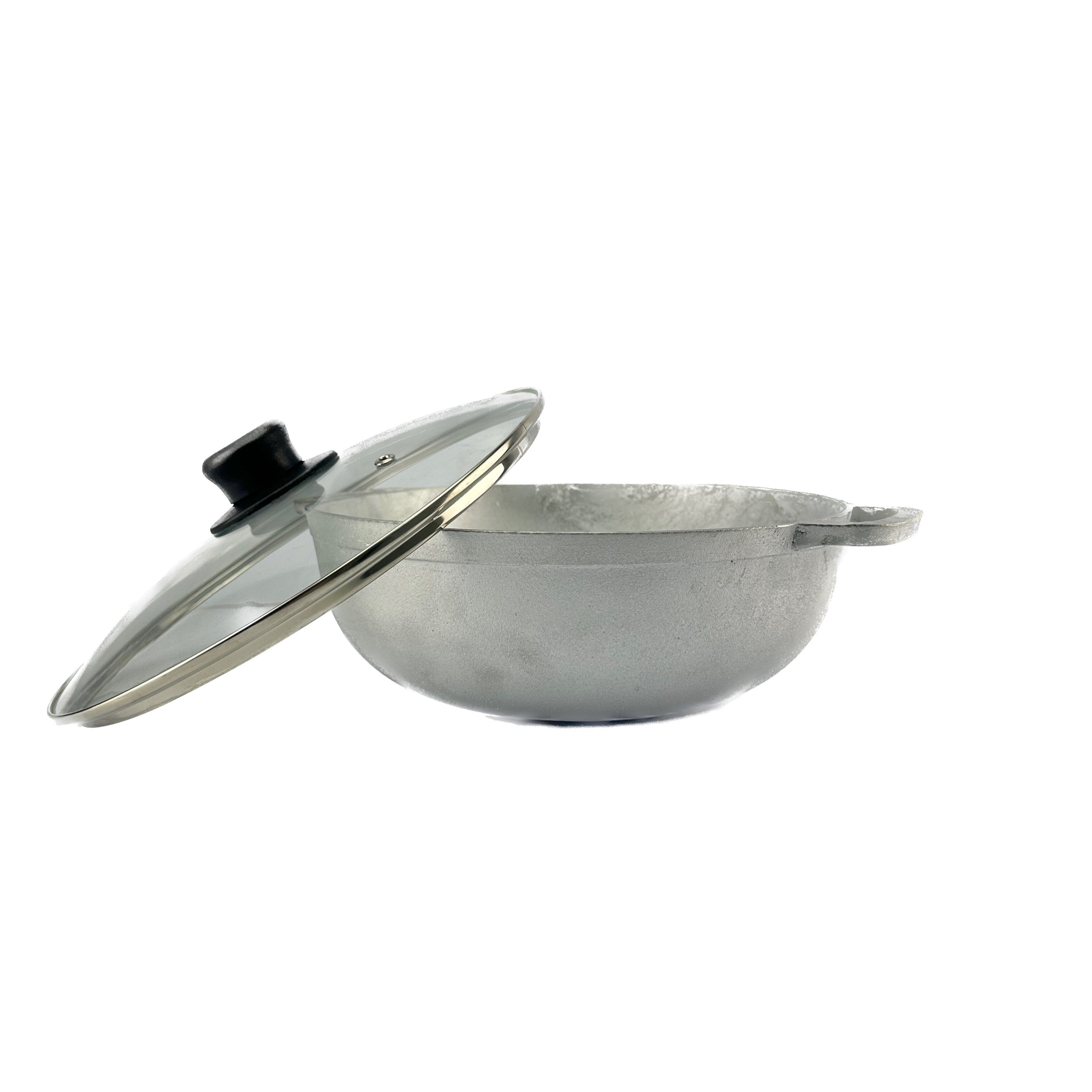 Cocina Criolla 26cm Aluminum Caldero with Glass Lid