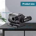 thumbnail image 2 of 12V/24V DC Brushless Booster Pump with 12m Lift, 700L/H Flow, 30W Power, IP68 Protection, PA Material, 180°/90° 1/2" Thread Inlet/Outlet, 1.5m Cable, Includes Tray & 4 Suction Cups - Ideal for, 2 of 6