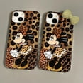 thumbnail image 2 of Pour iPhone 16 Plus 15 Pro Max 14 13 Pro 12 Mini 11 X TP XR 7 8 SE Nœud Diamant Minnie Léopard Doublure Lustrée Étui Rigide pour iPhone 11Pro Max, 2 of 5
