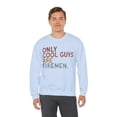 thumbnail image 5 of Fireman Sweatshirt Gifts Crew Neck Shirt Long Sleeve Unisex, 5 of 5