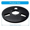 thumbnail image 5 of Precise Machined Aluminum Three Hole Adapter Disc For 10Inch Auditory Machine Tape Reel Easy Installation, 5 of 8