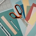 thumbnail image 3 of ToolTreaux 8.5 Inch Heavy Duty Scissors with Stainless Steel Blades Non-Slip Rubber Grip, 3 of 7