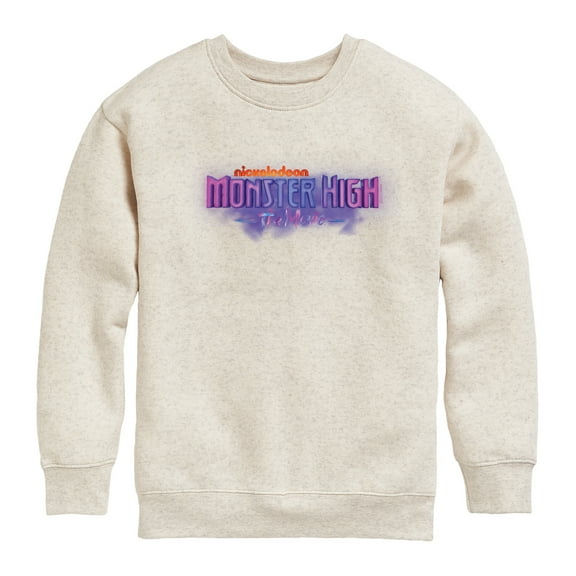Monster High - MH The Movie Logo - Toddler & Youth Crewneck Fleece Sweatshirt