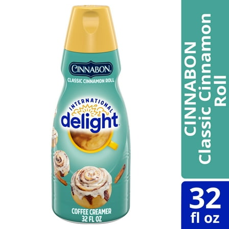 International Delight Cinnabon (R) Coffee Creamer, 32 fl oz Bottle