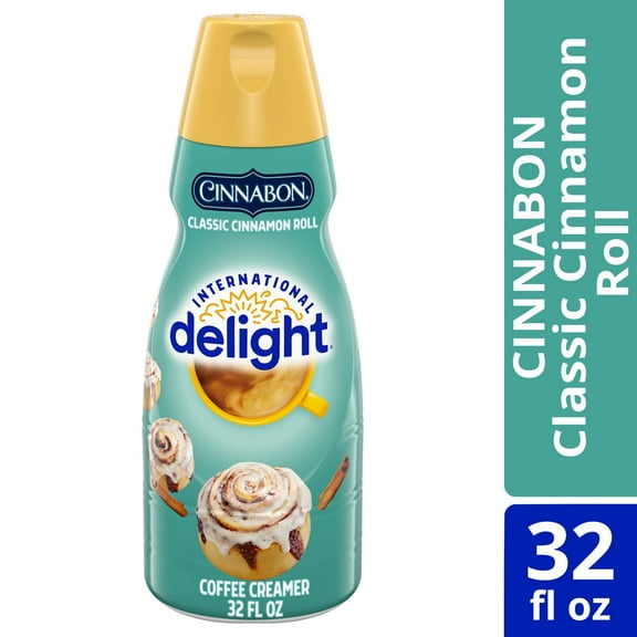 International Delight Cinnabon (R) Coffee Creamer, 32 fl oz Bottle
