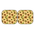 thumbnail image 7 of Balery 2 Piece Sunflowers Car Windshield Sun Shade|Foldable Front Windshield Shade for Car Front Window for Most Sedans SUV Truck-Medium, 7 of 7