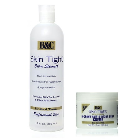 B&C Skin Tight Razor Bumps & Ingrown Hairs Creme Set #Extra