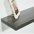 thumbnail image 4 of Set of 2  Modern and Contemporary Black oak Floating Shelf - 31.5*9.25*1.5 inches, 4 of 5