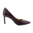 thumbnail image 6 of Naturalizer Anna Women's Heels Deep Plum Purple Leather Size 9 W, 6 of 8