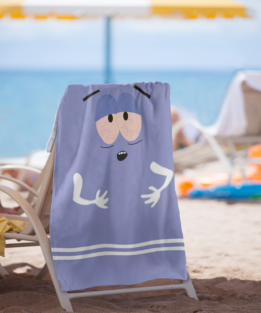 South Park Towelie Queasy Officially Licensed Beach Towel 30' X 60'