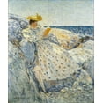 thumbnail image 2 of Hassam, Childe 12x13 White Modern Wood Framed Museum Art Print Titled - Summer Sunlight Isles of Shoals, 2 of 4