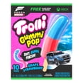 thumbnail image 5 of Trolli Frozen Gummi Ice Pops Chewy Sour Gummy Candy Frozen Dessert Snacks, Grape Strawberry, 10 Count, 5 of 12