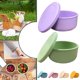 thumbnail image 5 of Contenedores de aperitivos de silicona de grado alimenticio con tapas: seguros, versátiles y a prueba de fugas, 5 of 8