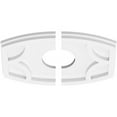 thumbnail image 2 of 30"W x 20"H x 3"ID x 16 1/4"C x 1"P Kailey Architectural Grade PVC Contemporary Ceiling Medallion, Two Piece, 2 of 7