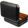 thumbnail image 4 of WDONAY Sturdy Metal Storage Box with Lid Large Container with Handle Tin Box with Buckle Latch(Black), 4 of 5