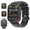 Black, variant on OWNTECH 1.9-inch Smart Watch Compatible with Android and iPhone, Fitness Tracker with Call Function, 100+ Sports Modes, IP68 Waterproof Activity Tracker, Dual Straps, Gold