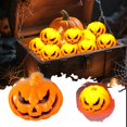 thumbnail image 2 of Decorative Pumpkin Night Light Plug In Cute Halloween LED Lamp For Bedroom Nursery Kids Room Home, 2 of 6