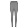 thumbnail image 5 of Ramiter Fleece Lined Leggings Soft Leggings for Women-High Waisted Tummy Control No See Through Workout Yoga Pants M,Dark Gray, 5 of 5