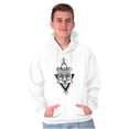 thumbnail image 5 of Wolf Pack Triangle Symbol Spirit Animal Hoodie Sweatshirt Women Men Brisco Brands X, 5 of 6