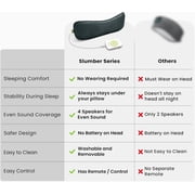 Avantree Slumber 2 - Bluetooth 5.4 Pillow Sleep Headphones with 4 Flat Speakers, White Noise, Remote Control, Sleep Timer - Soft & Comfortable Design for Side Sleepers