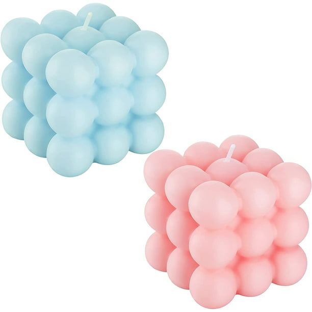 Bubble Cube Wax Candles