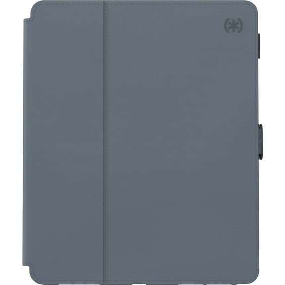 Speck Balance Folio Carrying Case (Folio) for 12.9" Apple iPad Pro (2018), iPad Pro (2020), iPad Pro (2021) Tablet - Stormy Gray, Charcoal Gray
