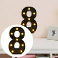 thumbnail image 1 of ⚡ Big Sale ! Marquee Numbers Light Up Numbers 09 Black Light Up Letters Marquee Letters For Wall Decor Sweet Party Decorations Birthday Party Decorations Gender Reveal Decorations, 1 of 6