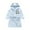 H, variant on Ruyang Toddler Girls Cute Graphic Flannel Robe Baby Girls Plain Cat Hooded Robe Warm Fleece Long Sleeve One Piece Outfit
