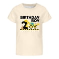 thumbnail image 4 of Tiijoy Toddler Girls Birthday T-Shirt Cute Short Sleeve Crewneck T Shirt for Kids, Sizes 2, 4 of 4