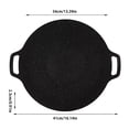 thumbnail image 2 of Versatile Nonstick Grill and Bake Pan Portable Double Handle Griddle for Indoor Outdoor Cooking, 2 of 3