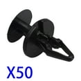 thumbnail image 6 of 50x Front Bumper Wheel Arch Lining Splashguard Clip Fender Liner Rivet for Ford, 6 of 7