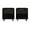 Black, variant on Granville Nightstand 1.0 made from Solid Wood in Black - Set of 2