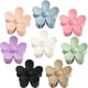 thumbnail image 1 of wonima11 8PCS Flower Hair Clips, Large Claw Clips for Women Thick Thin Hair, Big Cute Matte Flower Hair Claw Clips for Women Girls Gifts 8 Colors, 1 of 1