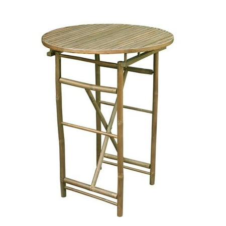 - Bloomsbury Market Kalwarski Folding Solid Wood Bar Table