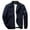 Dark Blue, variant on Men's Casual Jacket Loose Fit Zip Up Lightweight Outerwear For Daily Wear Work Pants Matching Autumn Winter Comfortable Stylish Men's Casual Jackets